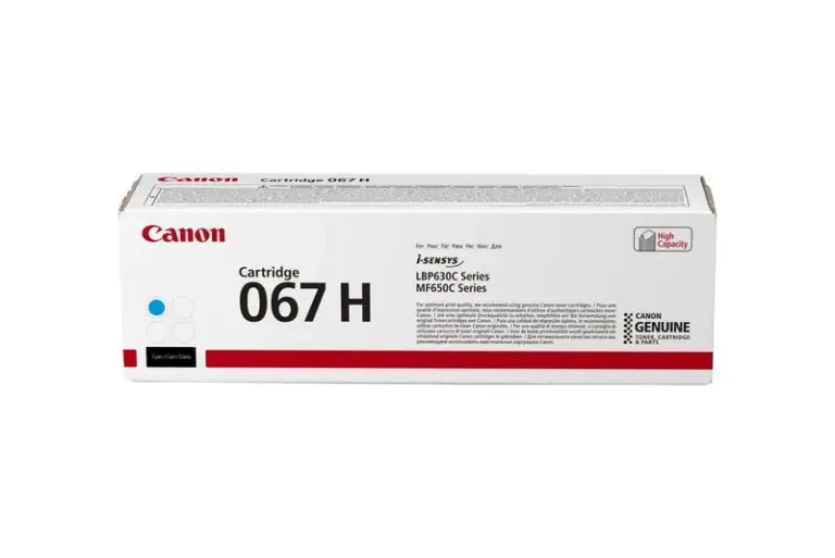 טונר מקורי Canon 067H – ציאן – תמונה 1