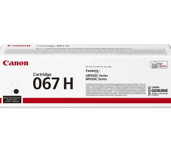 טונר מקורי Canon 067H – שחור – תמונה 1
