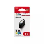 דיו מקורי Canon CL-586XL – ציאן, מג׳נטה, צהוב – תמונה 3