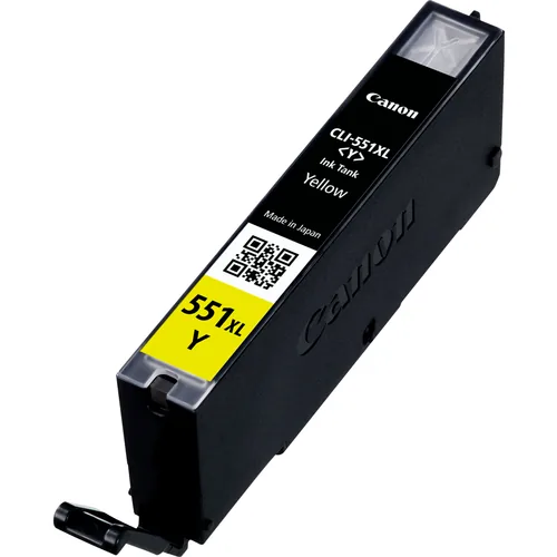 דיו מקורי Canon CLI-551XL – צהוב – תמונה 2