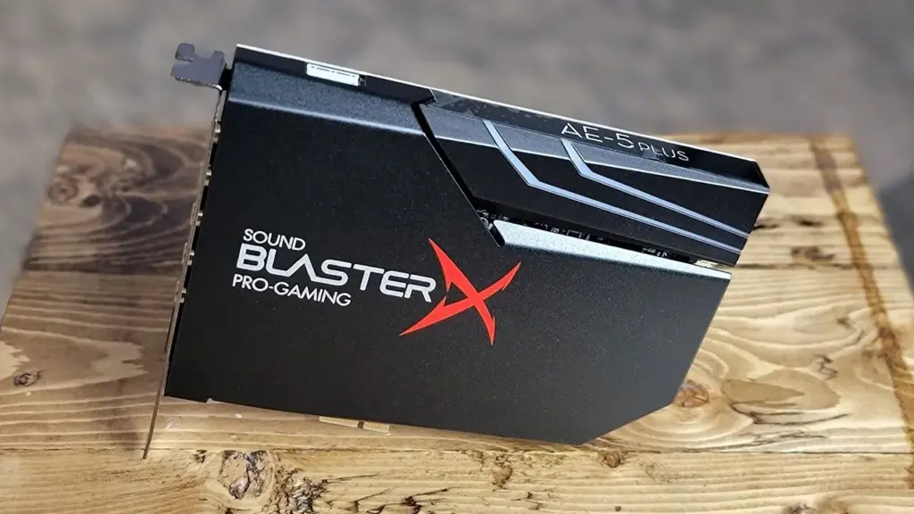 כרטיס קול Creative SOUND BLASTERX AE-5 PLUS
