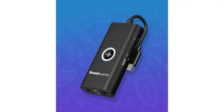 כרטיס קול Creative SOUND BLASTER G3 USB C to ps4 ps5 nintendo pc