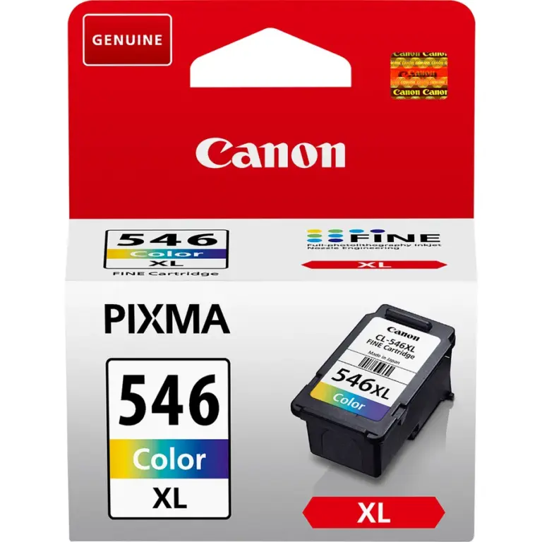 דיו מקורי Canon CL-546XL – ציאן, מג׳נטה, צהוב – תמונה 1