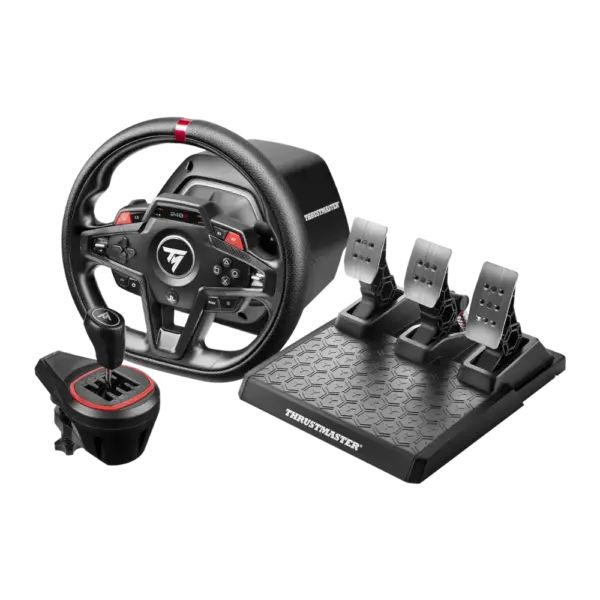 חבילת הגה, דוושות וידית הילוכים דגם T248R Shifter Pack מבית Thrustmaster