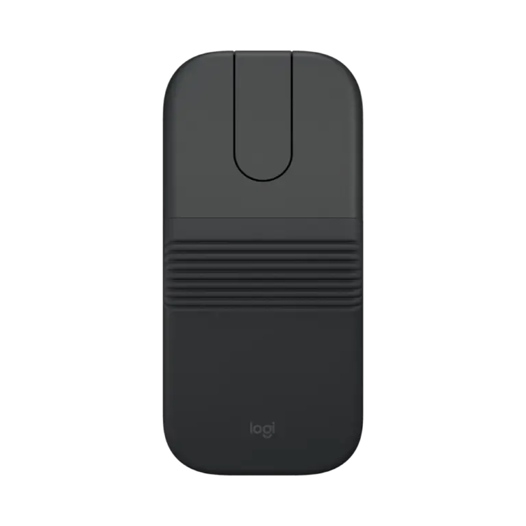 עכבר אלחוטי דגם Mobi Fold בצבע אפור כהה מבית Logitech