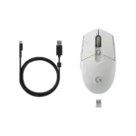 עכבר גיימינג אלחוטי G305 X SUPERLIGHT LIGHTSPEED בצבע לבן מבית Logitech