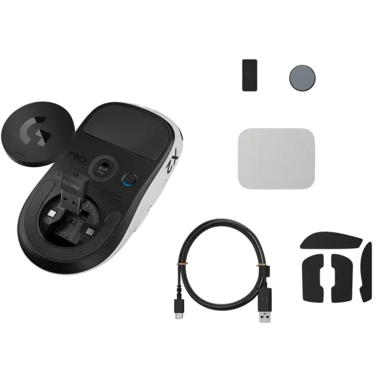 עכבר גיימינג אלחוטי דגם PRO X2 SUPERSTRIKE מבית Logitech