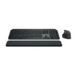 סט מקלדת ועכבר אלחוטיים דגם MX Keys S Combo בצבע אפור כהה מבית Logitech