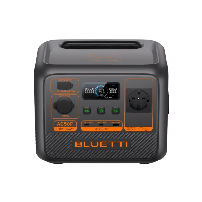 תחנת כוח ניידת דגם AC50P מבית BLUETTI