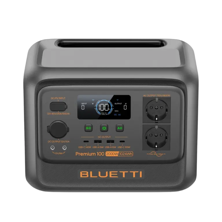 תחנת כוח ניידת דגם Premium 100 V2 מבית BLUETTI