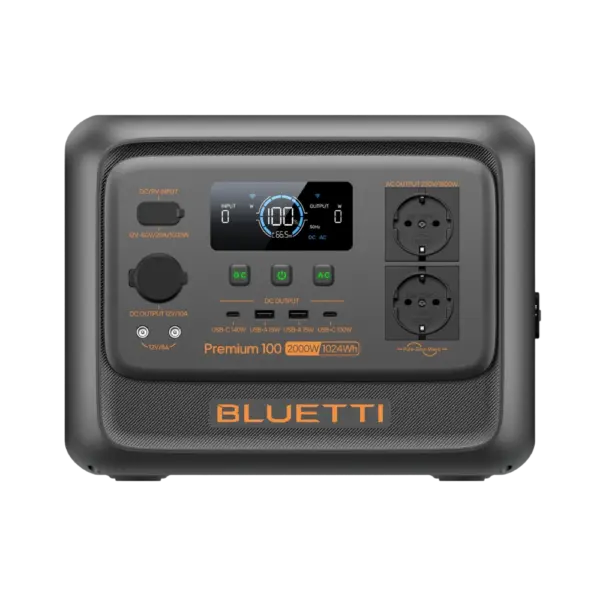 תחנת כוח ניידת דגם Premium 100 V2 מבית BLUETTI