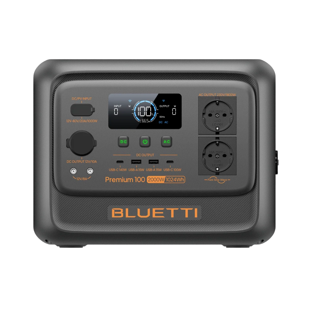 תחנת כוח ניידת דגם Premium 100 V2 מבית BLUETTI