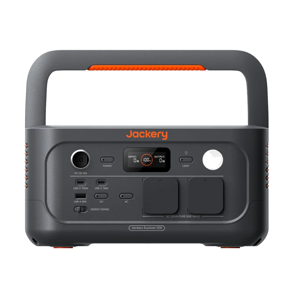 תחנת כוח ניידת Jackery Explorer 500 V2, 512Wh, 500W / 1000W