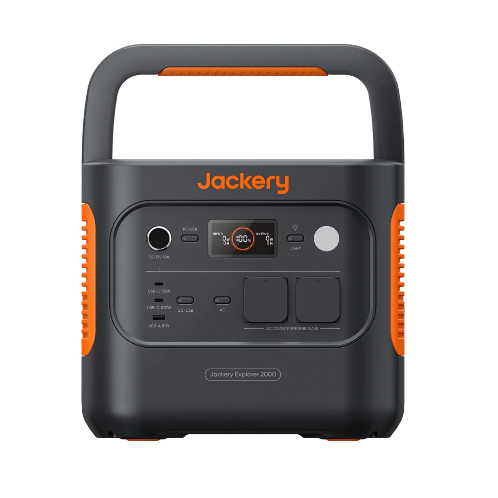 תחנת כוח ניידת Jackery Explorer 2000 V2, 2042Wh, 2200W / 4400W