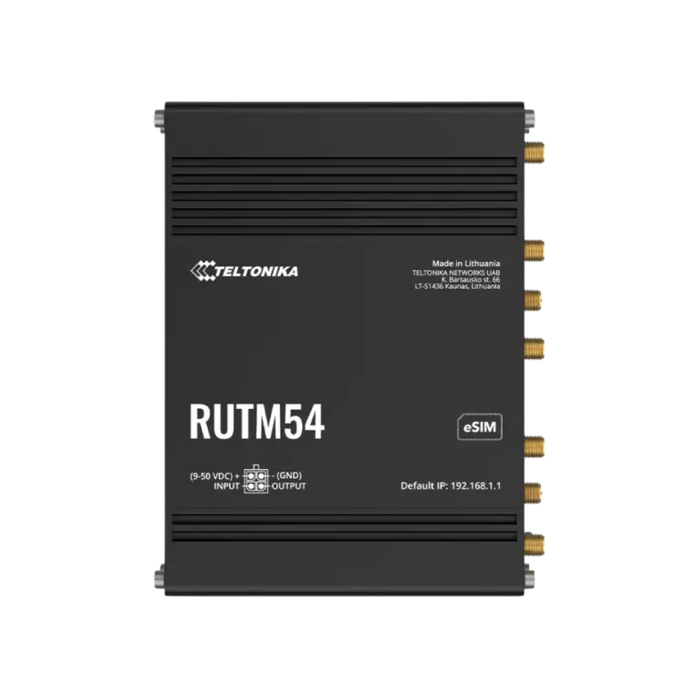 נתב סלולרי תעשייתי RUTM54 5G מבית TELTONIKA
