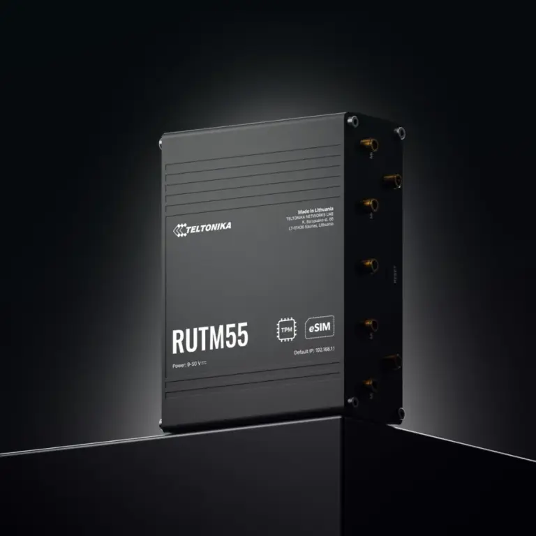 נתב תעשייתי 5G דגם RUTM55 מבית TELTONIKA