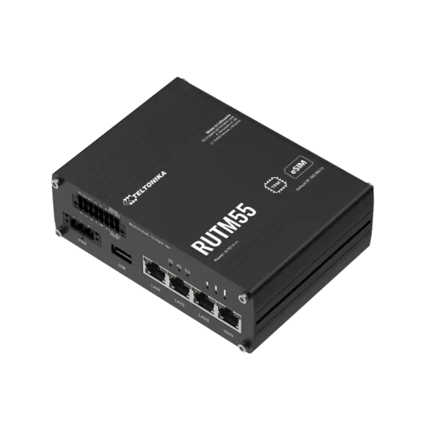 נתב  תעשייתי 5G דגם RUTM55 מבית TELTONIKA