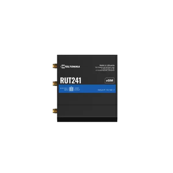 נתב 4G תעשייתי דגם RUT241 מבית TELTONIKA