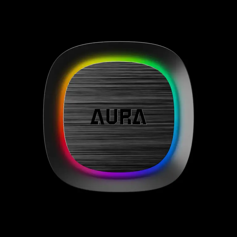 קירור נוזלי למעבד GAMDIAS AURA GL360 V2- קירור נוזלי 360 שחור