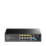 מתג רשת Cudy FS1010P-IL – 8-Port 10/100M PoE+ Switch with 2 Uplink Ports, FS1010P 4.0 / FS1010P 4.1