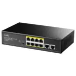 CUDY 8-FE PoE Switch +2 uplink GbE FS1010PG-IL