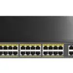GS1026PS2 מתג PoE 24-GbE עם 2 Uplink GbE ו-2 Uplink SFP CUDY