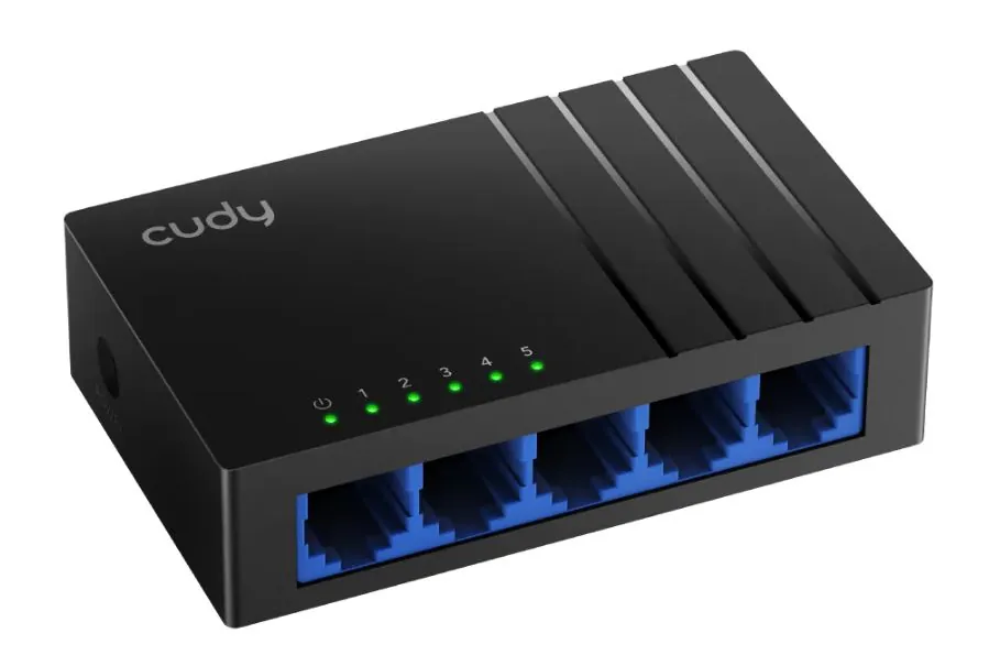 (פלסטיק) CUDY 5-Port Gigabit Switch GS105D-IL (פלסטיק) CUDY 5-Port Gigabit Switch GS105D-IL