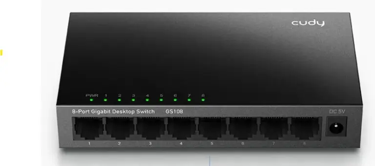 (מתכת) CUDY 8-Port Gigabit Switch GS108-IL
