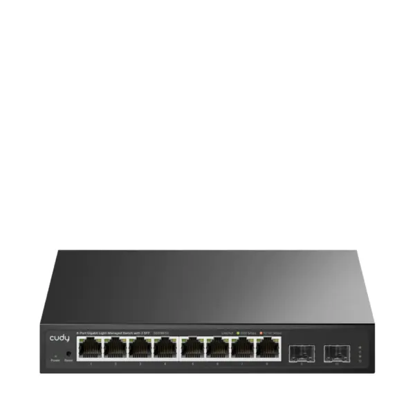 מתג 8Port Gigabit Easy-Managed Switch with 2 SFP CUDY