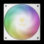 מאוורר למארז GAMDIAS בלייד כפול לבן NOTUS 1203 ARGB WA