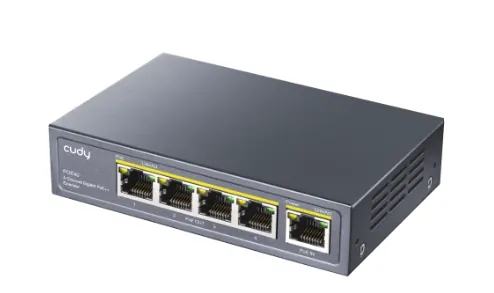 CUDY 4-Channel Gigabit PoE++ Extender POE40