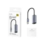 מפצל ומתאם Cudy UE25A – USB-A to 2.5 Gbps Ethernet Adapter, UE25A 1.0