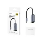 מפצל ומתאם Cudy UE25C – USB-C to 2.5 Gbps Ethernet Adapter, UE25C 1.0