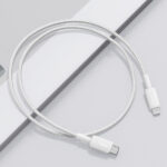 כבל 0.9 מטר Anker 322 USB-C to Lightning בצבע לבן