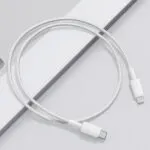 כבל 0.9 מטר Anker 322 USB-C to Lightning בצבע לבן