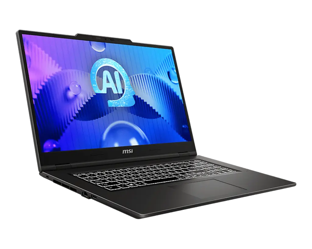 מחשב נייד גיימינג MSI VenturePro 17 AI A1UDXG | Intel Core Ultra 7 155H | 16GB | 1TB | NVIDIA GeForce RTX 3050 | 17.3"