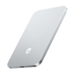 סוללת גיבוי מגנטית אולטרה דקה דגם Xiaomi UltraThin Magnetic Power Bank 5000mAh 15W בצבע כסוף