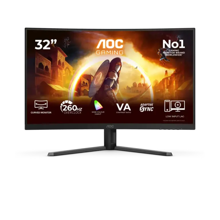 מסך גיימינג קעור 31 אינץ' דגם C32G42ZE מבית AOC