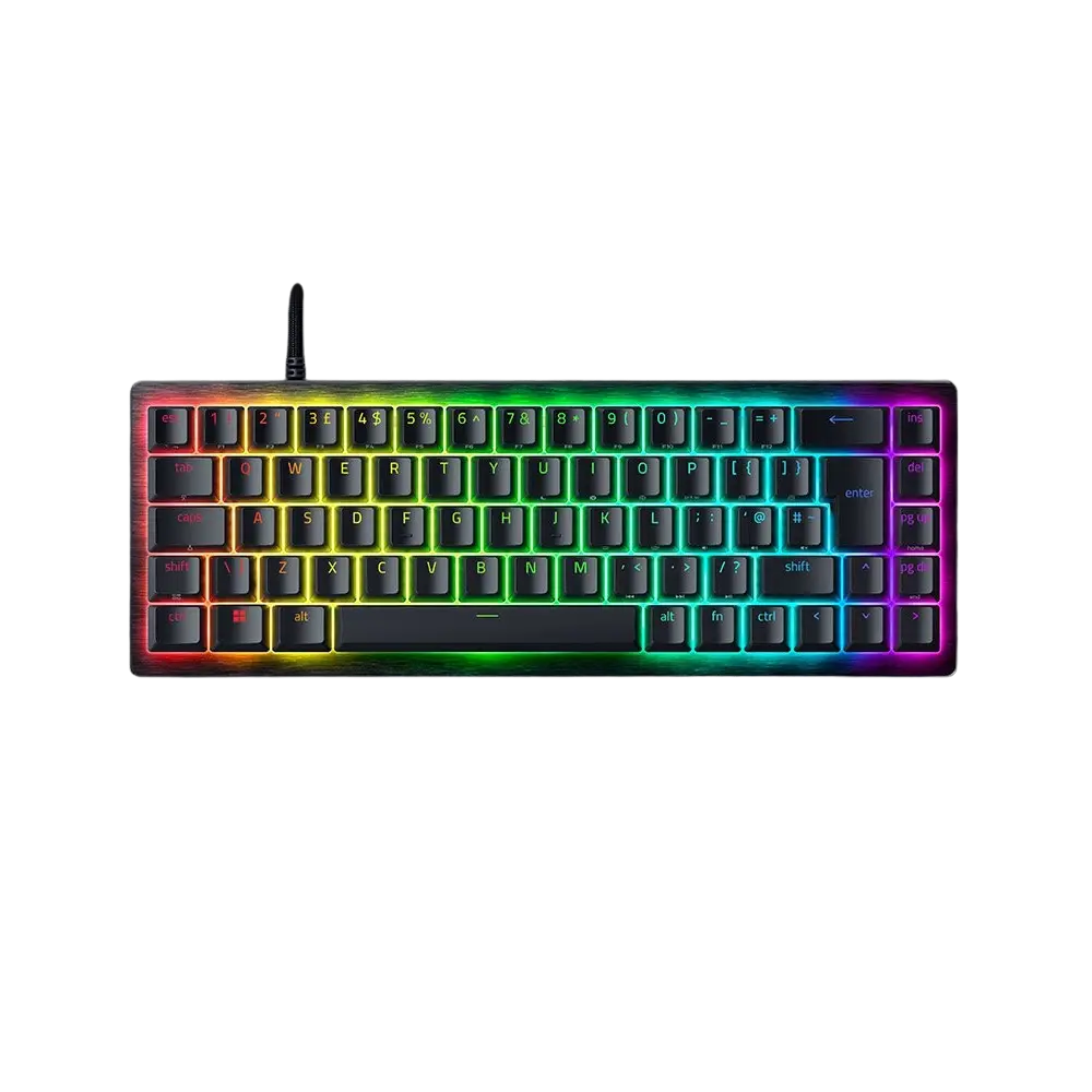 מקלדת גיימינג מכנית דגם Huntsman V3 HE Magnetic Mini 65% 8KHz מבית Razer מקלדת גיימינג מכנית דגם Huntsman V3 HE Magnetic Mini 65% 8KHz מבית Razer