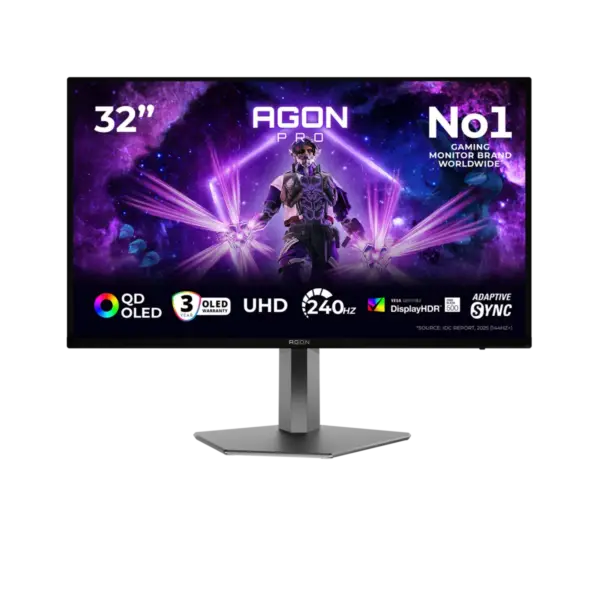 מסך גיימינג 31.5 אינץ' דגם AG326UZD2 מבית AOC