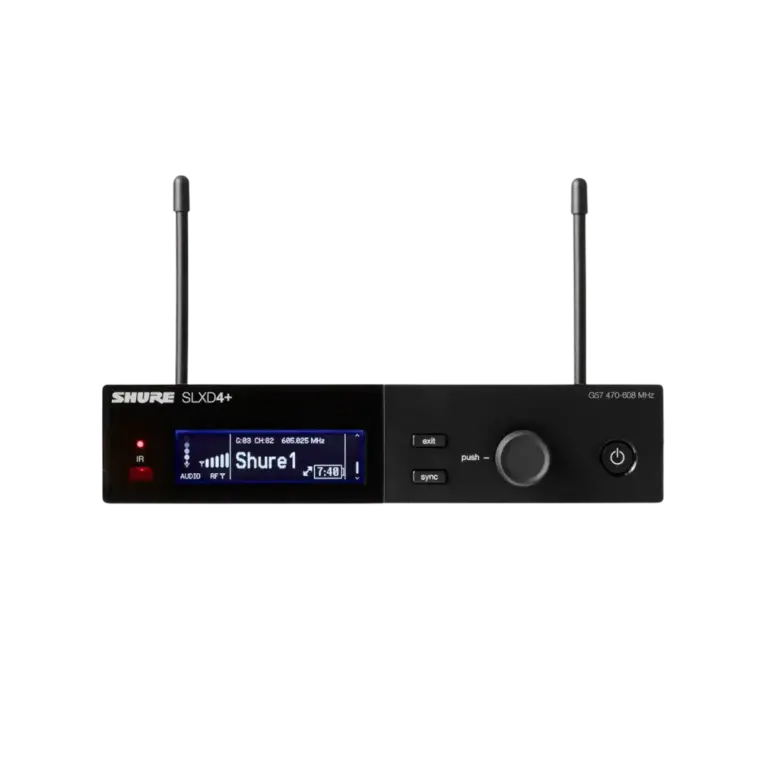 מקלט אלחוטי דיגיטלי דגם SLXD4+ מבית Shure
