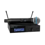 מערכת מיקרופון אלחוטית דגם SLXD24+/B58 מבית Shure