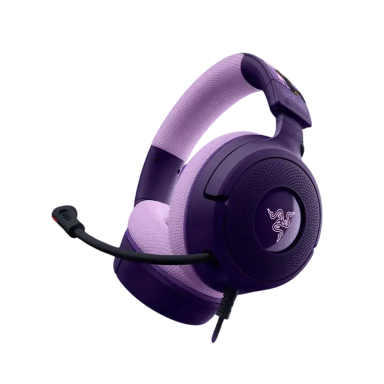 אוזניות גיימינג חוטיות דגם Kraken V4 X – Espeon & Umbreon Edition מבית Razer