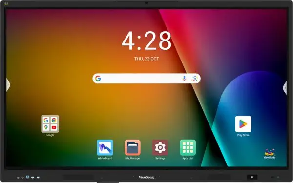 מסך אינטראקטיבי 65" דגם ViewBoard IN6504V-C מבית ViewSonic