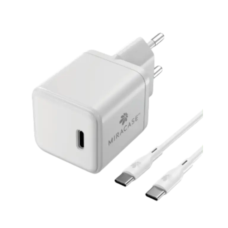 מטען קיר USB-C + כבל דגם MWCN30N מבית Miracase