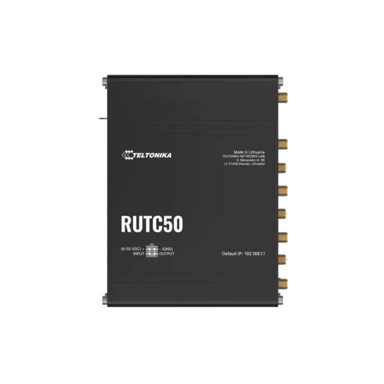 נתב תעשייתי RUTC50 5G מבית TELTONIKA