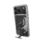 כיסוי ל-iPhone 18 Pro Max בצבע שקוף-שחור דגם MIRAKick מבית Miracase