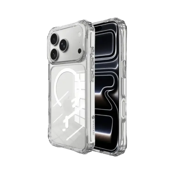 כיסוי ל-iPhone 17 Pro בצבע שקוף דגם MIRAPUREX MAGSAFE מבית Miracase