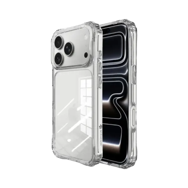 כיסוי ל-iPhone 17 Pro Max בצבע שקוף דגם MIRAPUREX מבית Miracase