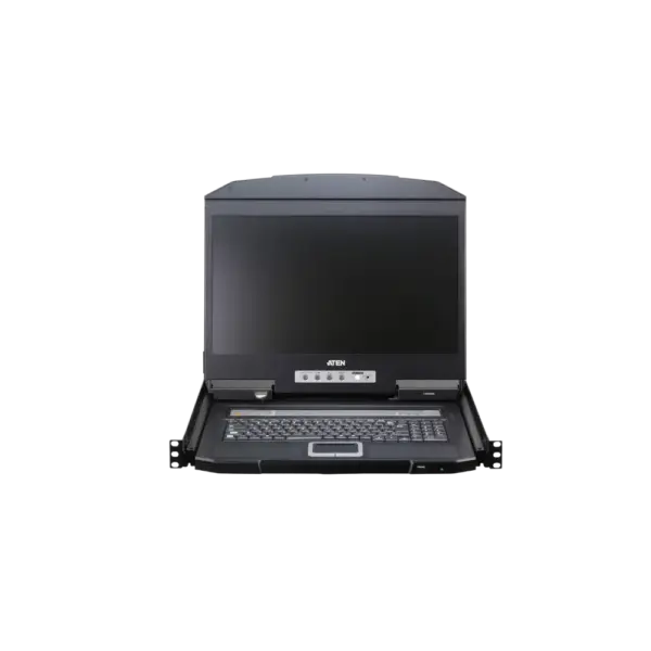 מתג KVM over IP ומגירת קונסולה 8 פורטים HDMI דגם CL3708i מבית ATEN
